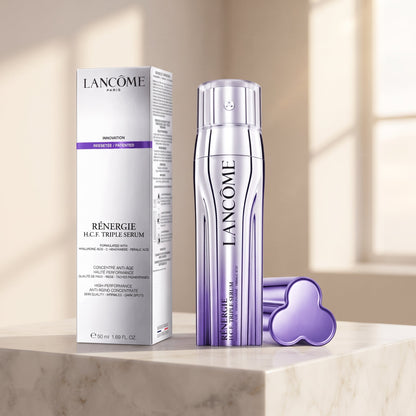 NEW Lancôme Rénergie H.C.F. Triple Serum 1.69 oz / 50ml Anti-Aging Face Serum with Box Authentic
