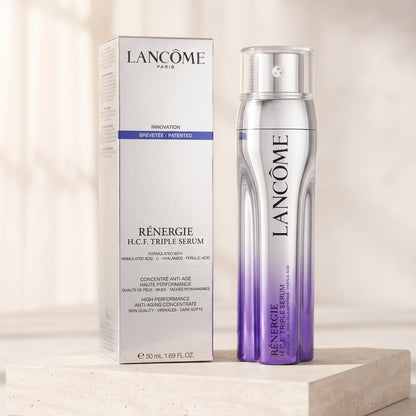 NEW Lancôme Rénergie H.C.F. Triple Serum 1.69 oz / 50ml Anti-Aging Face Serum with Box Authentic