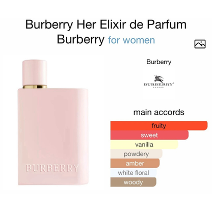Burberry Her Elixir Eua De Parfum Intense 3.3 oz Women
