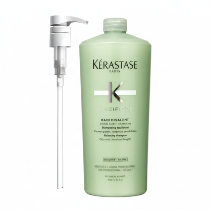 Kérastase Spécifique Bain Divalent Balancing Shampoo 1000ml with Pump